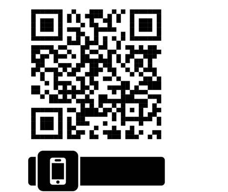 QR code for calm playlist