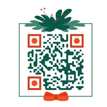 Holiday puzzle answers QR code